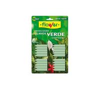 Flower - Abono Clavos Verde | Fertilizante Universal para Plantas Verdes de Interior | Con Quelato de Hierro | Liberación Gradual de Nutrientes | Ideal para Orquídeas y Kikuyu