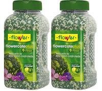 Flower - ABONO JARDIN FLOWERCOTE PLUS 6 MESES - ABONO LIBERACION CONTROLADA (Paquete de 2)