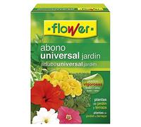 Flower - Abono Universal de 800 Gramos | Para Plantas Vigorosas y Sanas | Ideal para Jardín y Terraza | Contiene Magnesio y Azufre | Cubre 50 m2, No aplica color, 7x18x25.5 cm, Abono sólido