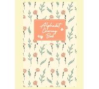 Flower Alphabet Coloring Book