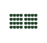 Flower arrangement set - VHV - 32x green, round, wet floral foam