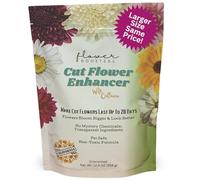 Flower Boosters Cut Flower Food para una vida más fresca del jarrón de hasta 20 días o más (12.5 onzas)