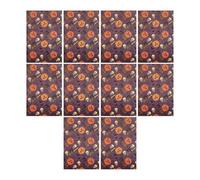 Flower Bouquet Wrapping Paper, Halloween Themed Decor Packaging Sheets
