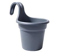 Flower Boxes for Railings | Semicircle Strawberry Holder Pots | with Drain Knob Porch Railing Planter for Garden House Patio Indoor Outdoor Balcony