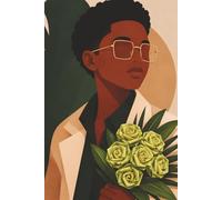 Flower Boy 2: Modern Floral Journal for Men & Women - 6x9 Softcover Notebook with 200 Lined Pages for Journaling, Self-Care, Goal Setting & Creative Writing