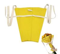 Flower Carry Tote - Canvas Bouquet Transport, Reusable Bag with Floral Holding, Gift Accessory, Arrangement Carrier, Elegant Styling Bag for Safe Flower Display and Special Occasion Gifting Use
