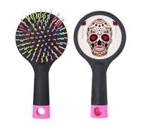 Flower Cirrus Eyes White Sugar l Salon - Cepillo para desenredar el cabello, base acolchada