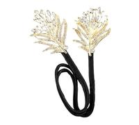 Flower Clips, French Twist Bun, Long Hair Maker, Sparkling Hair Accessories, Sturdy Material, Great for Daily Styling, Special Occasions,13.39x1.57 inches