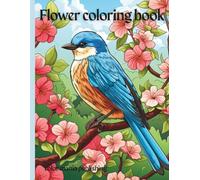 Flower coloring book