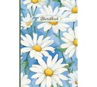 Flower Cover Sketchbook: 6x9 Blank Drawing Book with 120 Pages - Notebook for Sketching, Doodling, Journaling & Creative Ideas