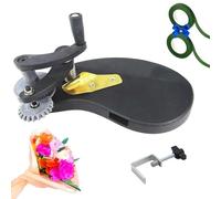 Flower Crimping Machine, Fine/Coarse Teeth Curling Machine, Wave Crimping Crepe Paper Lace Tools, Mainly Used for Florist Tools, Floral Creations (Coarse Teeth)