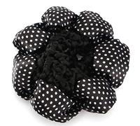 Flower Decor Snood Net - Pinza para el cabello para moño