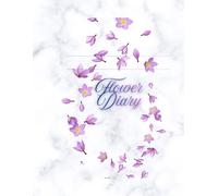 Flower Diary: Cards Illustrated With Flowers, Notebook, Journal for Daily Records: An Interesting and Inspiring Gift For a Girl, a Gift for Women Who Like Flowers