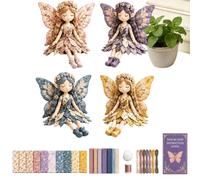 Flower Fairies Sewing Kit | Creative Craft Fun Full Supplies | Fairy Sewing Kit DIY Collection - For Beginners Adults Friends Kids Boys Girls