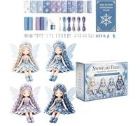 Flower Fairies Sewing Kit | Creative Craft Fun Full Supplies | Fairy Sewing Kit DIY Collection - For Beginners Adults Friends Kids Boys Girls