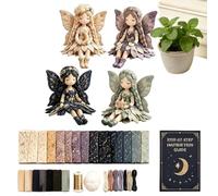 Flower Fairies Sewing Kit | Creative Craft Fun Full Supplies | Fairy Sewing Kit DIY Collection - For Beginners Adults Friends Kids Boys Girls