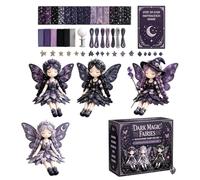 Flower Fairies Sewing Kit | Creative Craft Fun Full Supplies | Fairy Sewing Kit DIY Collection - For Beginners Adults Friends Kids Boys Girls