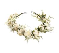 Flower Fairy Crown | Bohemian Flower Crown | Adjustable Flower Crown Garland | Photo Prop Hair Accessories | Festival Flower Crown Perfect Photo Prop For Wedding Holiday