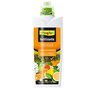 Flower - Fertilizante Líquido Cítricos 1 L | NPK 7-2-2 | Con Nitrógeno y Hierro | Abono Para Árboles Frutales | Con Tapón Dosificador | Revitaliza hojas