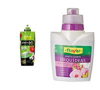 Flower Fertilizante Líquido Platinum 10, 1000 ml & Abono Líquido Orquídeas, 300 ml