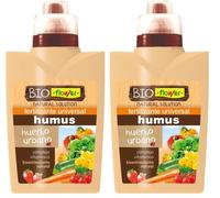 Flower Fertilizante universal Humus Huerto Urbano, 500 ml (Paquete de 2)