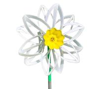 Flower Garden Wind Spinners Outdoor, Rotating Decorative Wind Spinner, Sunflower Windmil Spinners for Yard and Garden Lawn