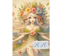 Flower Girl 2026 A5 Family Diary With Week To Page: Weekly Organiser For Business or Home