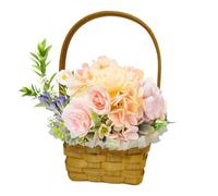Flower Girl Basket, Wedding Petal Basket, Lace Wedding Basket, Candy Storage Basket, Elegant Lace Flower Girl Basket for Wedding Petals, Candy Storage and Flower Arrangements