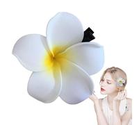 Flower Hair Clip | Fashionable Alloy + Cloth Hairclip With 7x7cm Size, Cute Barrettes Accessories For Thick And Thin Hair, Stylish Design For Women Girls Daily Wear