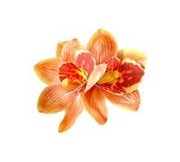Flower Hair Clip - Floral Hair Claw for Girls Women Styling | Acrylic Resin and Metal Spring with Strong Grip Design, Decorative Bloom Clip for Daily Wear Party Wedding Hairs Accessory