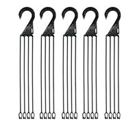 Flower Hangers, Planter Hooks, 17.72in Heavy Duty, Rust-Resistant Build, Space-Saving Design for Gardening Accessory, Lawn Decor, Bird Lantern, Coat Closet, Garden Balcony, Yard Use
