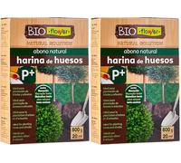 Flower - Harina de Huesos | Abono Natural para Árboles y Arbustos | Liberación Lenta | Cubre 20 m² | Seguro y Ecológico | Ideal para Plantaciones Variadas, 800 gr, 16x5.5x23.5 cm, Abono Sólido
