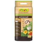 Flower - Humus de Lombriz Bioflower | Nutrición Natural para Jardín | Fertilidad Sostenible | Potenciador Orgánico | Protector del Suelo | Fertilizante Plantas Verdes, 30x6x55 cm, Sustrato