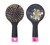 Flower Japan Hippocampus Ukiyo-e Salon - Cepillo para desenredar el cabello, base acolchada