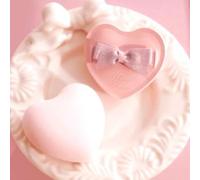 Flower Knows - Heart Shaped Marshmallow Powder Puff #Powder Puff - 1pcs