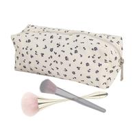 Flower Makeup Bag - Makeup Organizer, Clear Cosmetic Bags for Travel, MakeupS Brush Bag MakeupS Storage BagS Make Up OrganizerS Canvas Storage Organizer, Floral Travel for Women Girls, B, Consulte la
