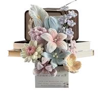 Flower Making Kit - Pipe Cleaner Chenille Craft Set, Fun Diy Bouquet, Versatile Indoor Activity for Decor and Gifting | Ideal para Valentine's Day Mother's Party Bedroom Study Room Living Home Us