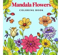 Flower Mandalas Coloring Book