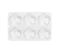 Flower Mold, Chocolate Mold, Silicone Molds, Flexible Nonstick, Heat Resistant Baking Tray, Multi-Use for Cake, Butter, Candy, Christmas Treats, 21.8x14.0x2.4cm