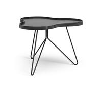 Swedese Mesa Flower mono 62x66 cm H45 cm fresno lacado negro