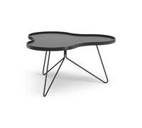 Swedese Mesa Flower mono 84x90 cm H45 cm fresno lacado negro