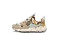 FLOWER MOUNTAIN Zapatillas Deportivas de Ante y Tejido, Gris Paloma 39