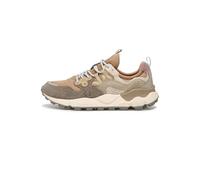 FLOWER MOUNTAIN Zapatillas Deportivas de Ante y Tejido técnico, Gris Paloma 42