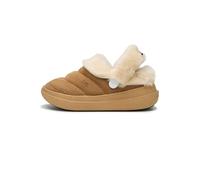 FLOWER MOUNTAIN Zapatillas Deportivas de Piel y Lana, Marrón 41