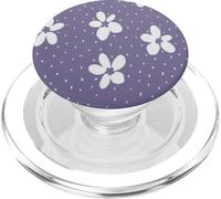 Flower My World Purple Mauve PopSockets PopGrip para MagSafe