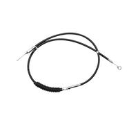 Flower of Flowers - Store Cable de línea embrague for motocicleta, Compatible con Har/ley Dyna Softail Fat Boy Road King Sportster Iron XL 883 XL1200, color negro/plateado(Black 180cm)