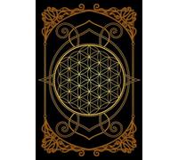 Flower of Life Art Nouveau Lined Notebook: Sacred Geometry Reflexion Journal / Alchemy Planner / Witchcraft Diary