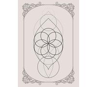 Flower of Life Art Nouveau Lined Notebook: Sacred Geometry Reflexion Journal / Alchemy Planner / Witchcraft Diary