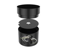 Flower Pot Money Lock Box | Anti-Theft Double Layer Container - Jewelry Safe with Money Bag and Lock | for Cash Key Ring Watch Valuables Coin Jewelry