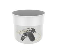 Flower Pot Money Lock Box | Double Layer Container - Jewelry Safe with Money Bag and Lock - for Cash Key Ring Watch Valuables Coin Jewelry